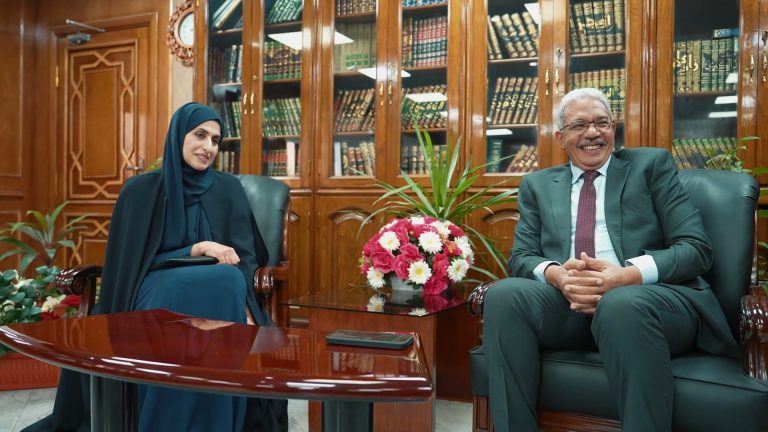 Meeting and tour with the President of Al-Azhar University